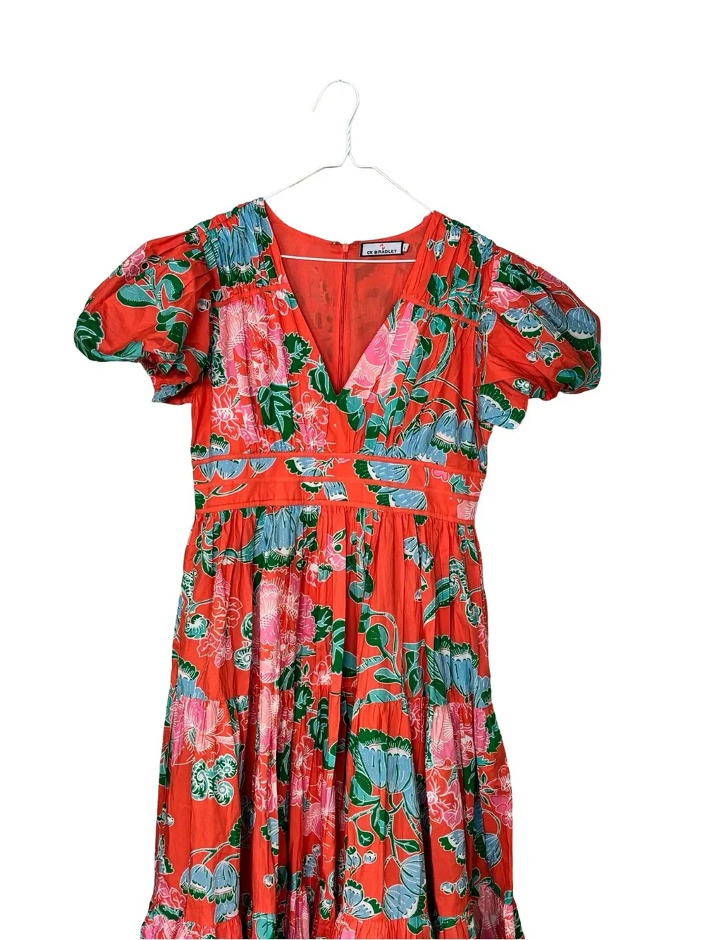 CK Bradley HEATHER DRESS - CORDELIA CORAL MULTI